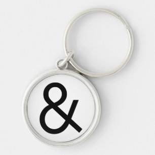 Llavero Ampersand - Negro