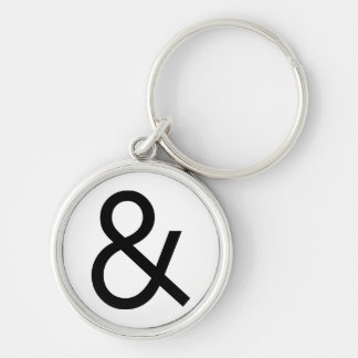Llavero Ampersand - Negro