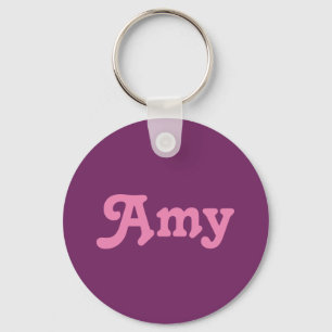 Llavero Amy de la cadena de claves
