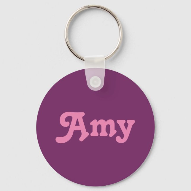 Llavero Amy de la cadena de claves (Anverso)