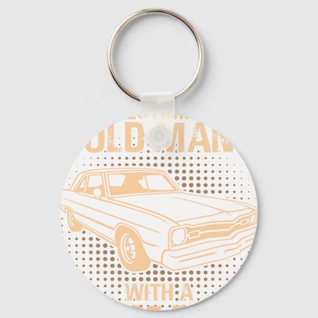 Llavero An Old Man Dodge Dart 73 (Anverso)