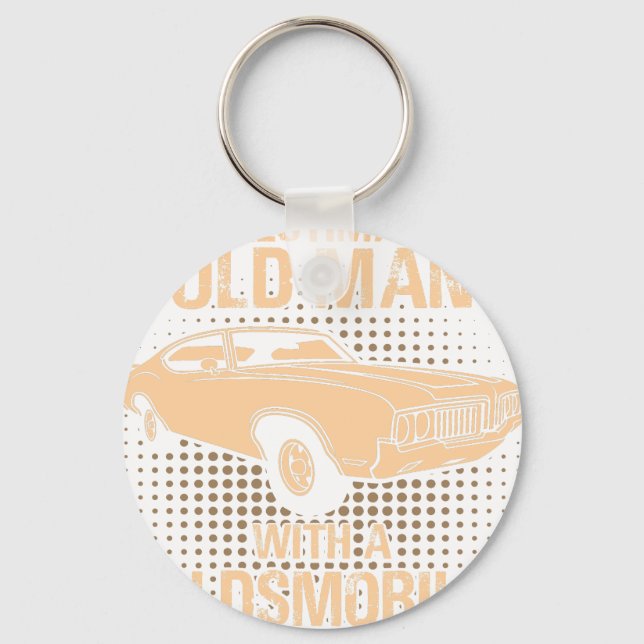 Llavero An Old Man Oldsmobile Cutlass 1970 (Anverso)