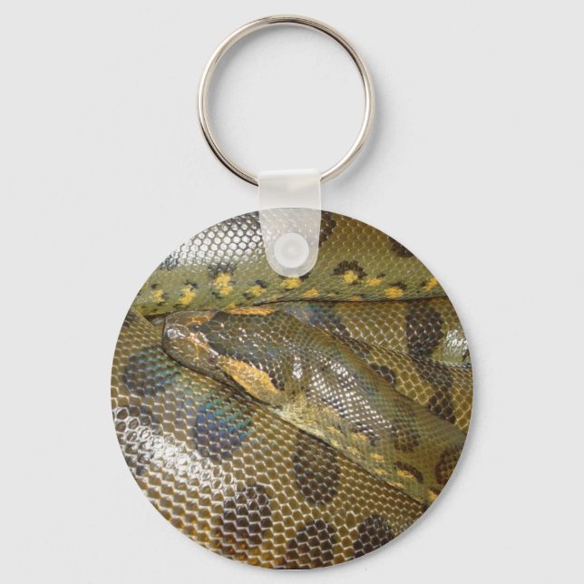 Llavero Anaconda verde (Anverso)