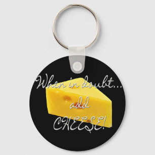 Llavero Añadir cadena clave de queso