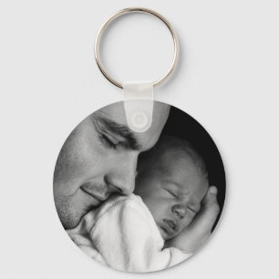 Llavero Añadir la foto de tu padre a este mejor papá de la