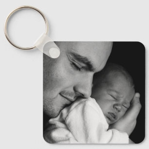 Llavero Añadir la foto de tu padre a este mejor papá de la