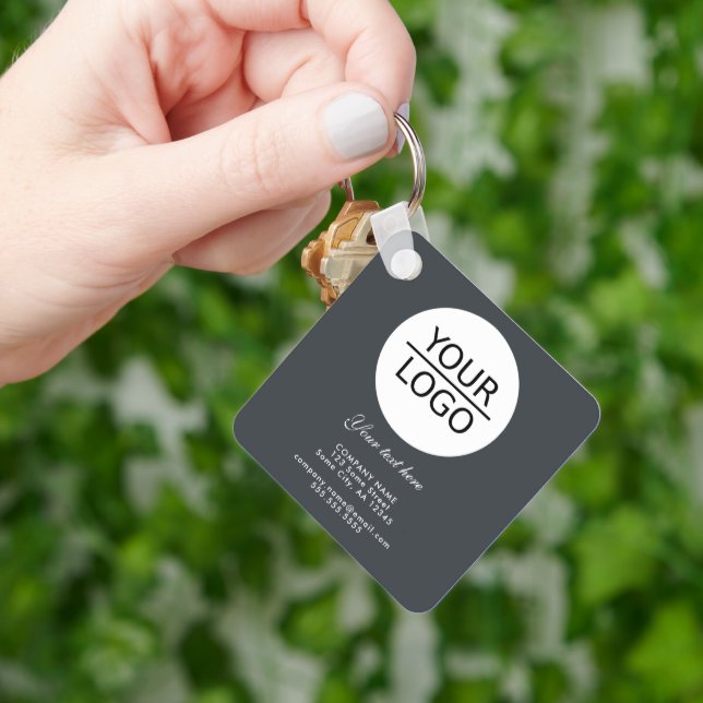 Llavero Añadir logotipo Personalizado Promoción de texto A (Mano)