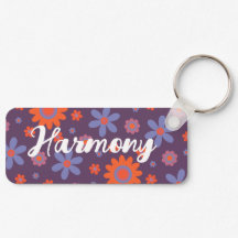 Añadir nombre feliz Flores retro 70 Daisy Funny Cu