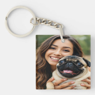 Llavero Añadir Personalizar personalizado de fotografía de