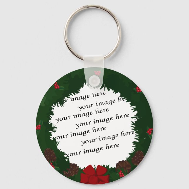 Llavero Añadir tu foto (Anverso)