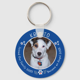 Llavero Añadir un monumento al perro Personalizado de foto