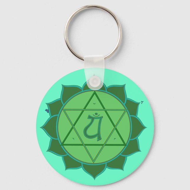 Llavero Anahata Chakra Keychain (Anverso)