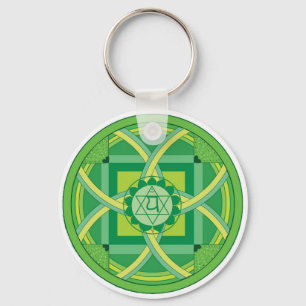 Llavero Anahata chakra Mandala