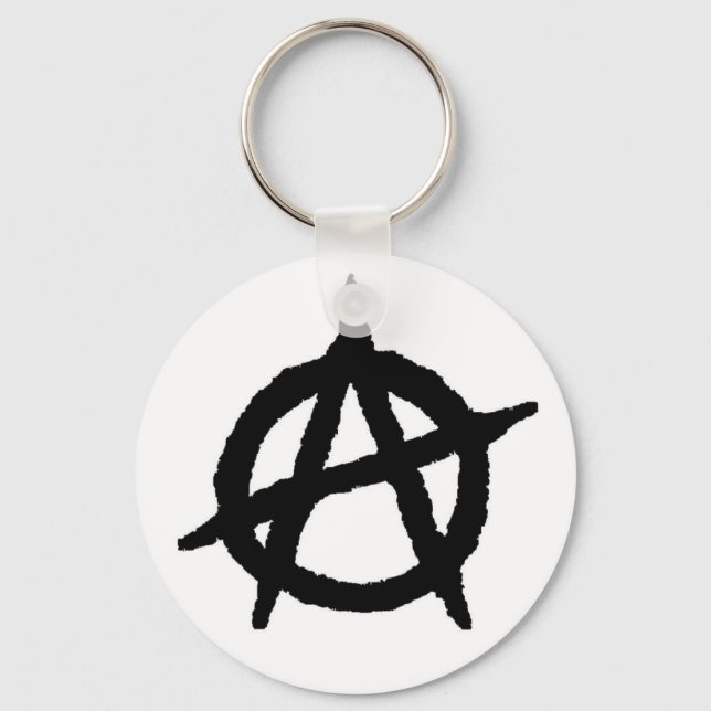 Llavero Anarquía Punk Keychain (Anverso)
