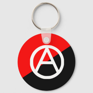 Llavero Anarquista con A Symbol2, bandera de Colombia