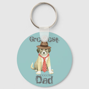 Llavero Anatolian Shepherd Dad Keychain