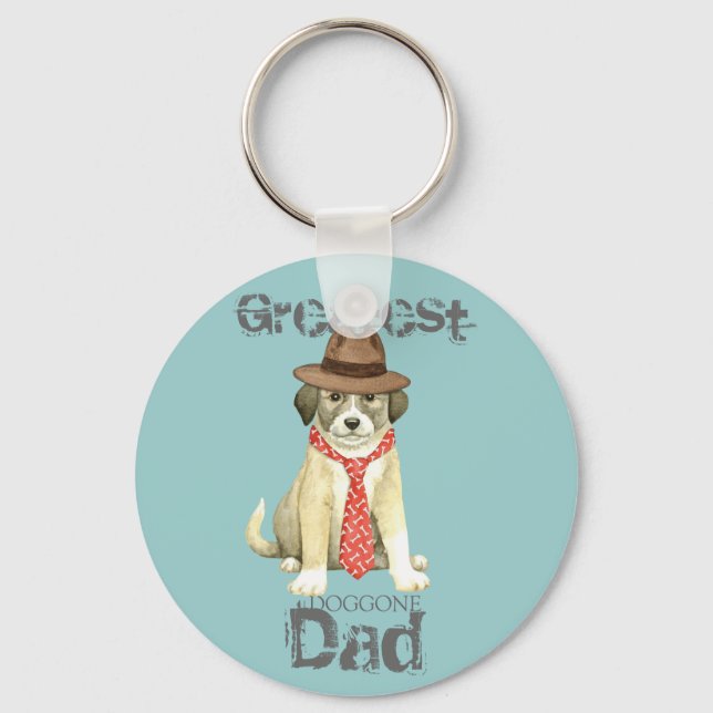 Llavero Anatolian Shepherd Dad Keychain (Anverso)