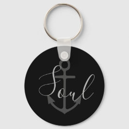 Llavero ANCHOR náutico + letras SOUL