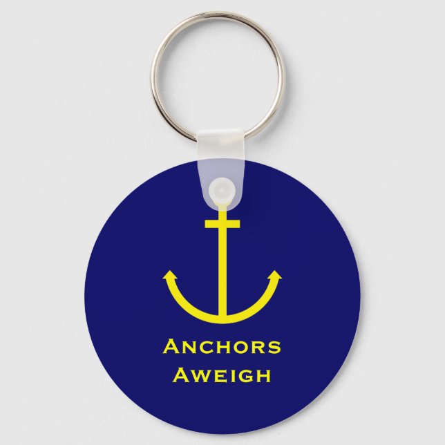 Llavero Anchors Aweigh (Anverso)