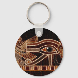 Llavero Anciano Egipto Ojo de Horus Wadjet Keychain