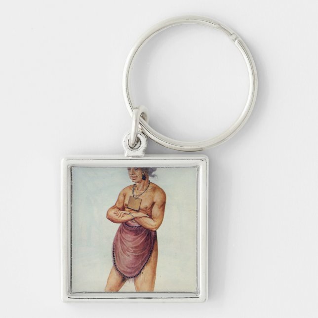 Llavero Anciano o jefe india (Frente)