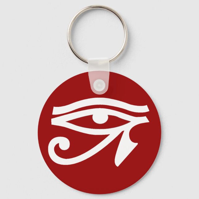 Llavero Anciano Símbolo de Ojo de Egipto (Anverso)