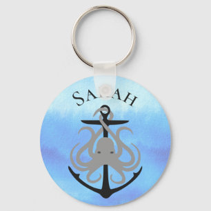 Llavero Anclaje Naumático Octopus Keychain Personalizado