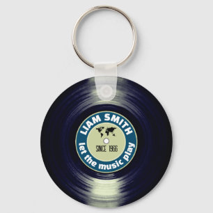 Llavero Anclaje Vinyl Elegant Keychain