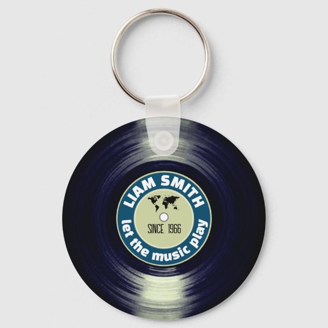 Llavero Anclaje Vinyl Elegant Keychain (Anverso)
