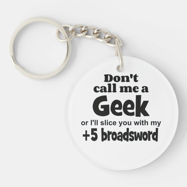 Llavero Anda geek (Frente)