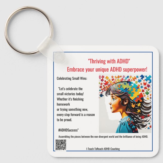 Llavero Anders Osborne Ph.D. Coaching positivo (Anverso)