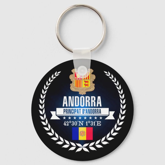 Llavero Andorra (Anverso)