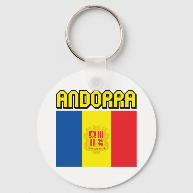 Llavero Andorra (Anverso)