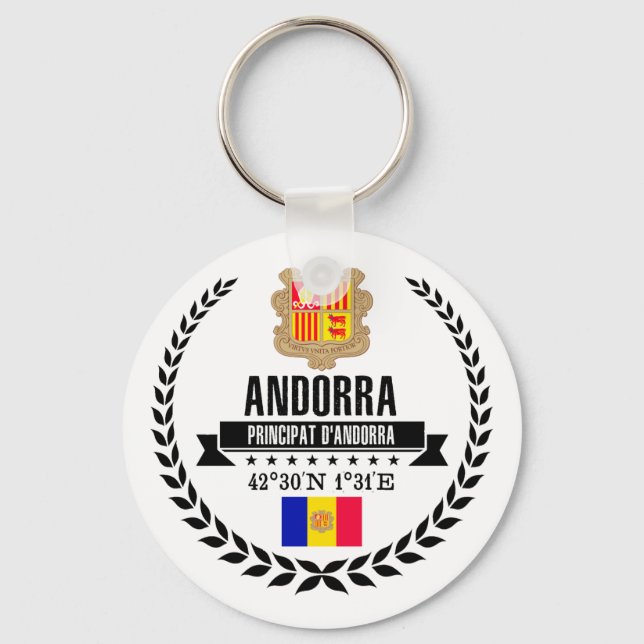 Llavero Andorra (Anverso)