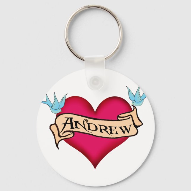 Llavero Andrew - Camisetas y regalos del Personalizado Hea (Anverso)