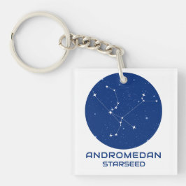 Llavero Andromedan Starsemilla Keychain - Azul y Blanco