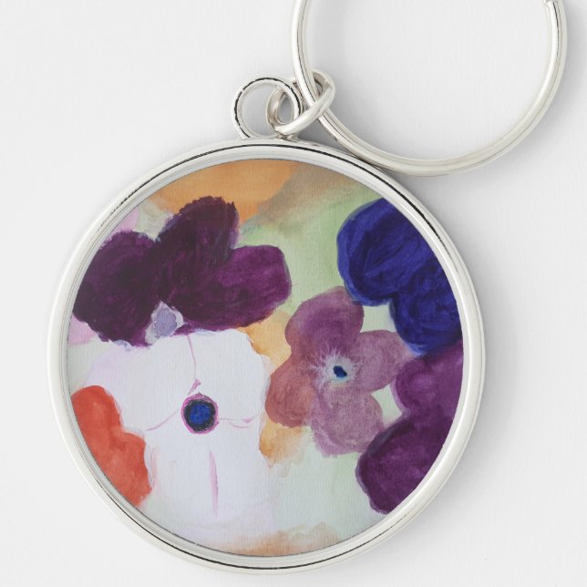 Llavero Anemone Spring Flowers Key Ring (Frente)