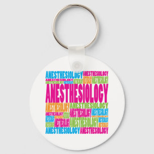 Llavero Anestesiología colorida