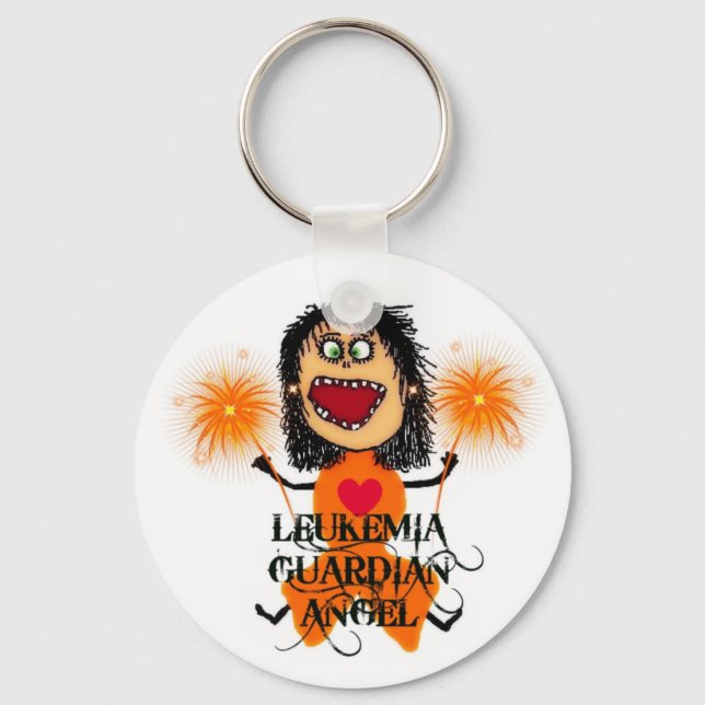 Llavero Ángel de la guarda de leucemia (Anverso)