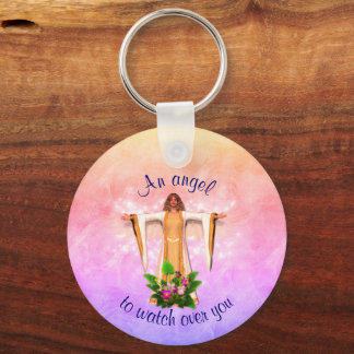 Llavero Ángel de la guarda Inspirador personalizado
