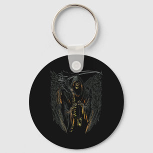 Llavero Ángel De La Muerte Grim Reaper Sasuy Halloween