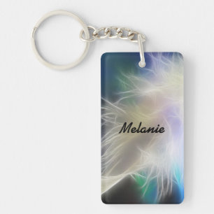 Llavero Angel Feather y Name