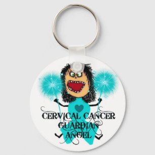 Llavero Ángel guardián del cáncer cervical