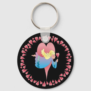 Llavero ANGEL HEARTS de SHARON SHARPE