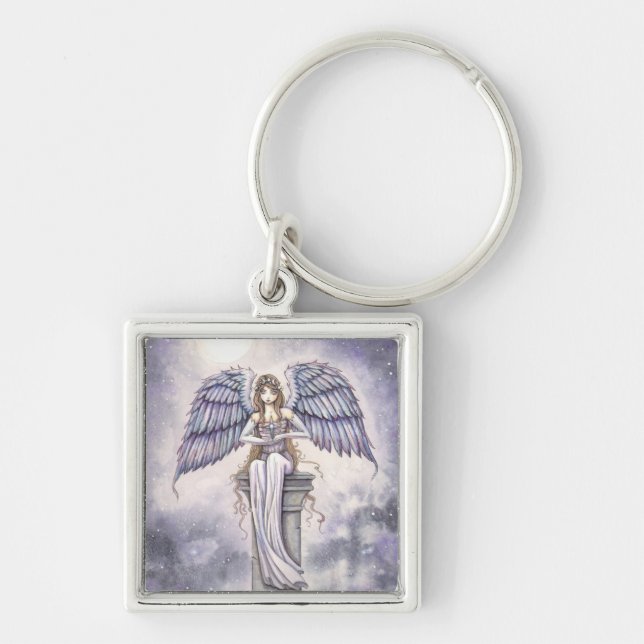 Llavero Angel Keychain de Molly Harrison Fantasy Art (Frente)