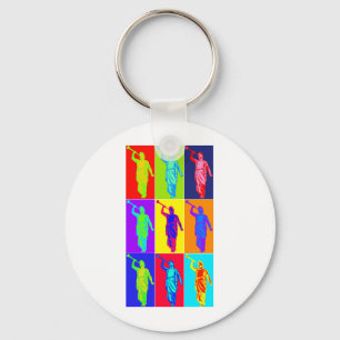 Llavero Angel Moroni Pop Art