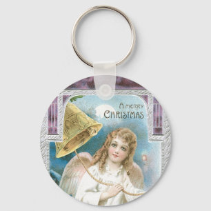 Llavero Ángel navidad con Campana
