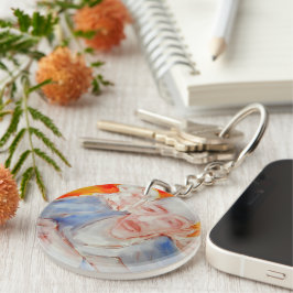 Llavero Angel of Travel Keychain