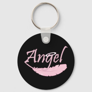 Llavero Ángel rosa