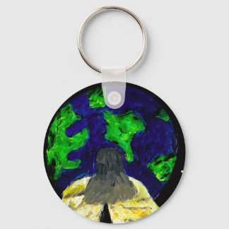Llavero Angel watching over me Keychain